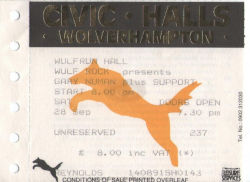 Wolverhampton Ticket 1991